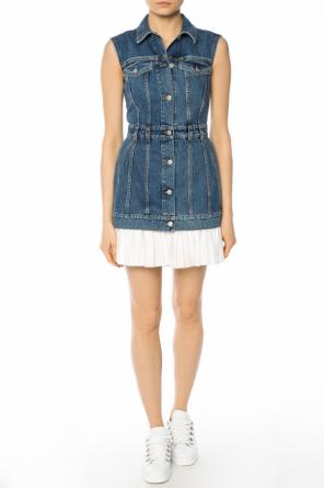 Ruffle denim dress, zdjęcie 2 Ruffle denim dress od Alexander McQueen